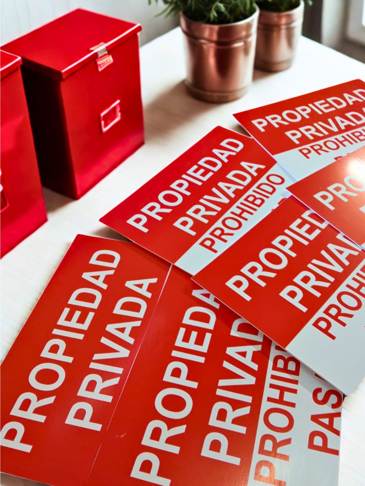 CARTELES EN PVC